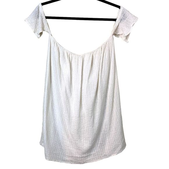 O’neill Off The Shoulder Boho Tunic Top Size Small - Picture 7 of 7